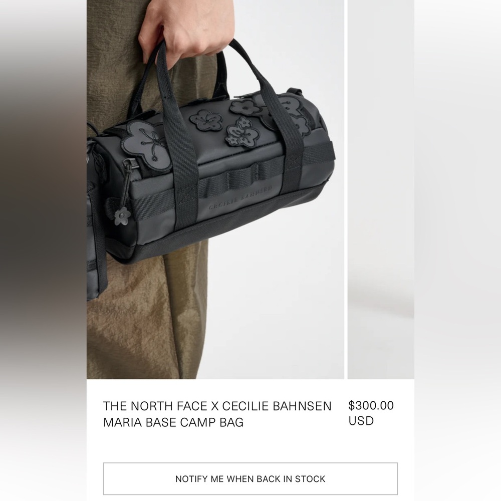 The North Face x Cecilie Bahnsen MARIA BASE CAMP BAG